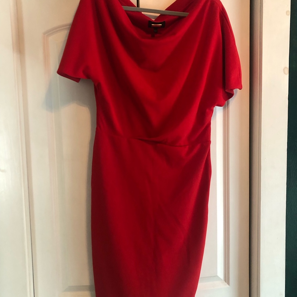Elegant Red Dress Alexia Admor Red Cocktail Dress sz L